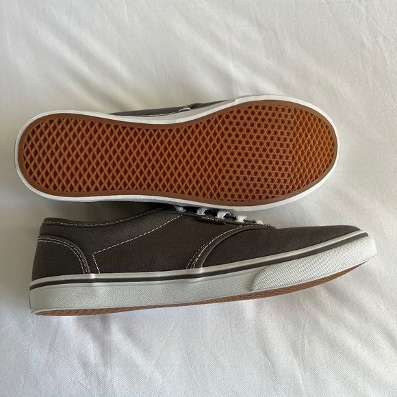 Vans Off the Wall Grey/Gray Lace-Up Sneakers, Brand new, Size US 7 - Picture 6 of 11